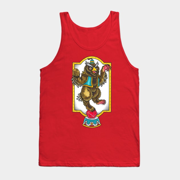 Circus Owlbear Tank Top by Jake B